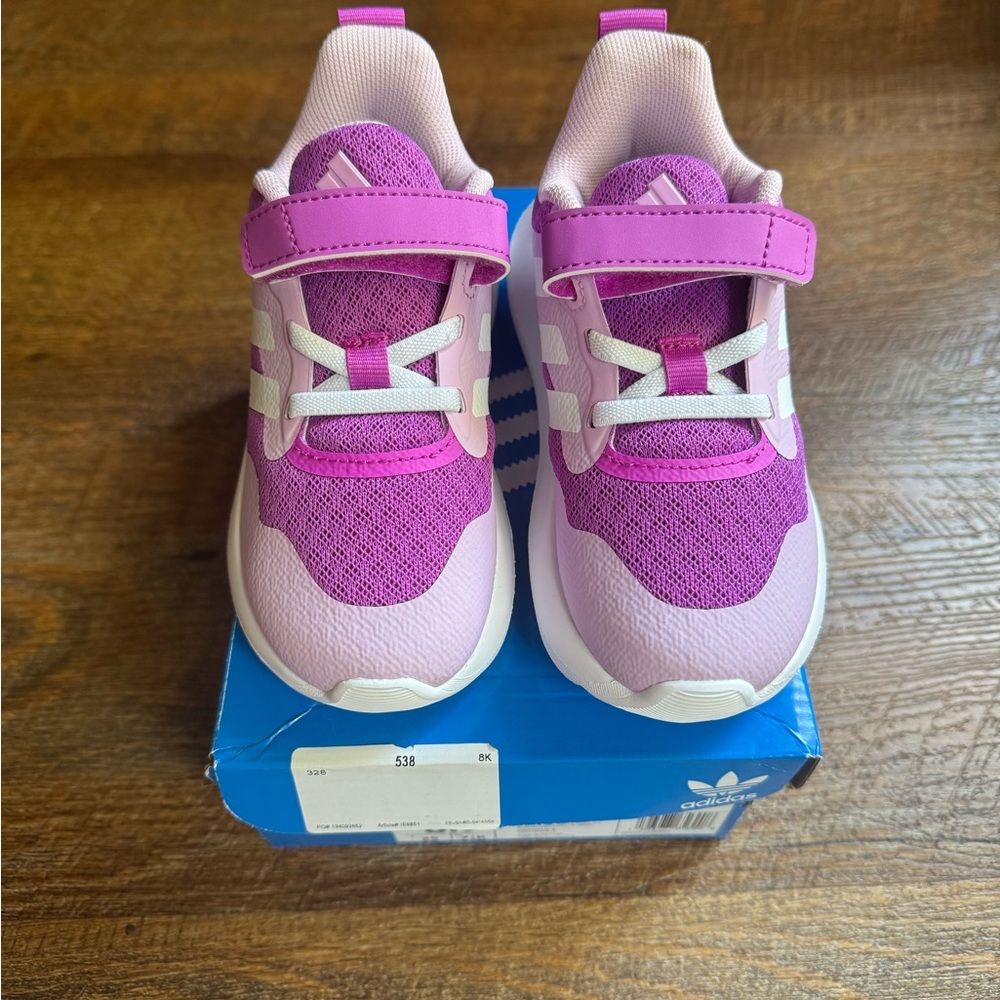 Adidas Toddler Fortarun 2.0 Purple Sneakers